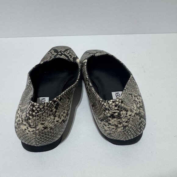 Steve Madden Womens Deliah Flats Snake Size 6.5M - Picture 4 of 5
